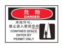 密闭空间安全标识